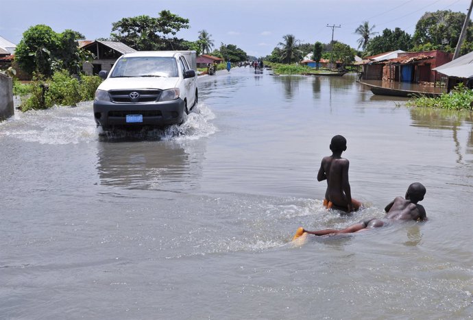 Lluvias torrenciales en Nigeria