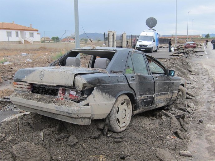 Imagen de los efectos del temporal