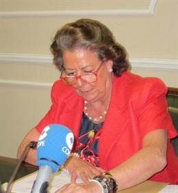 La Alcaldesa De Valencia, Rita Barberá. (Imagen De Archivo)