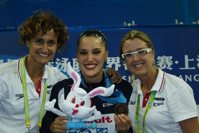 Natación Sincronizada. Andrea Fuentes Y Anna Tarrés