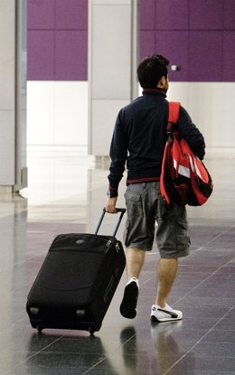 Turistas En Barajas