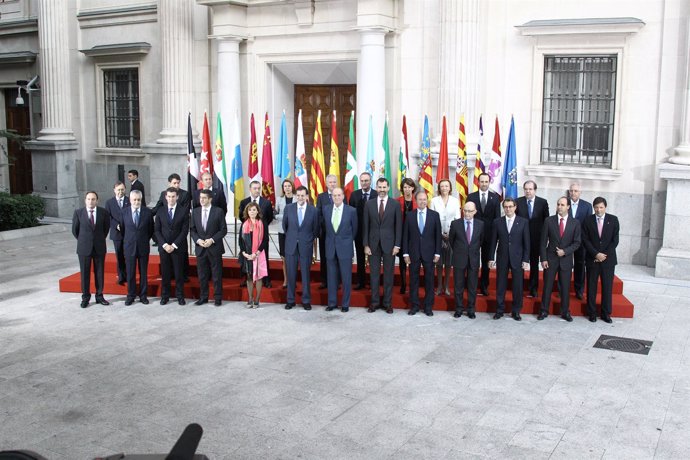 Foto de Familia en la Conferencia de Presidentes Autonómicos