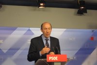 Rubalcaba: "No vamos a tolerar más recortes de derechos"