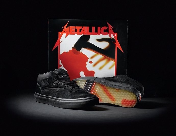 Las "Vans x Metallica 20º aniversario Half Cab Pro"