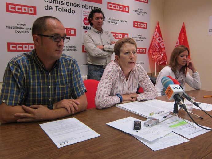 Rueda de prensa CCOO