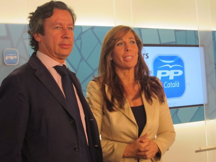 Carlos Floriano Y Alícia Sánchez-Camacho, PP