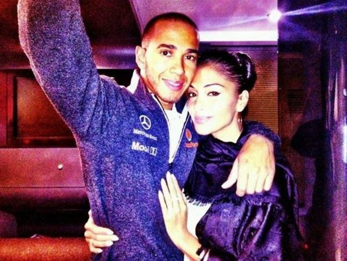 Lewis Hamilton y Nicole Scherzinger