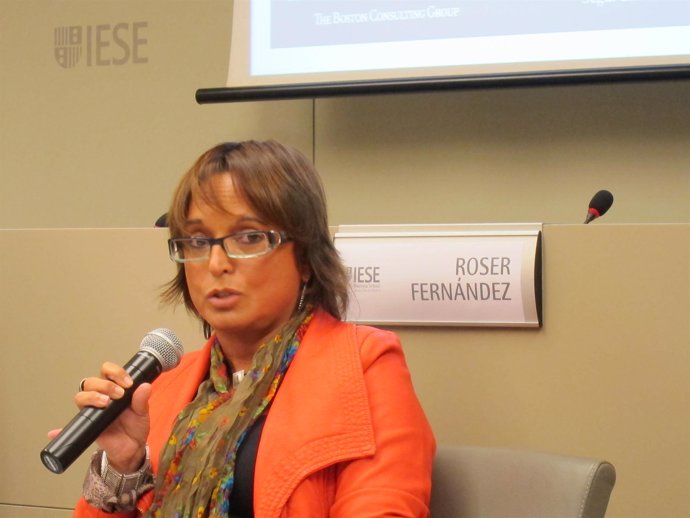 La secretaria de la Conselleria de Salud, Roser Fernández
