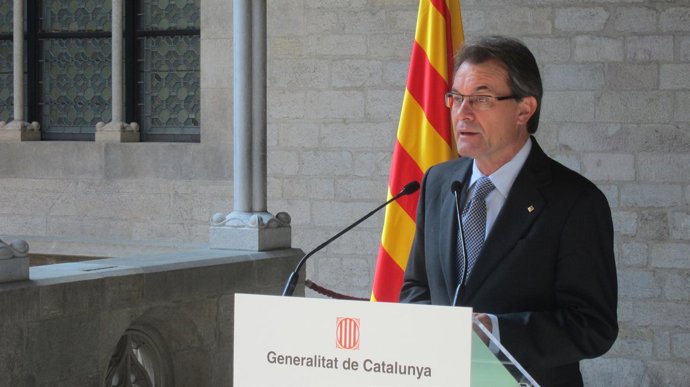 El Presidente De La Generalitat, A.Mas, Valora La Conferencia De Presidentes