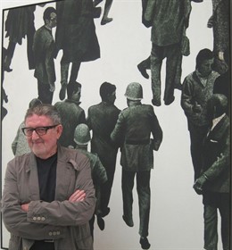 Genovés En La Inauguración De Su Exposición En Valencia