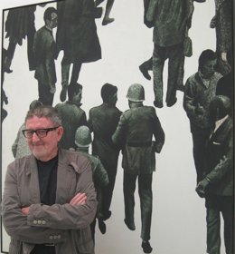 Genovés En La Inauguración De Su Exposición En Valencia