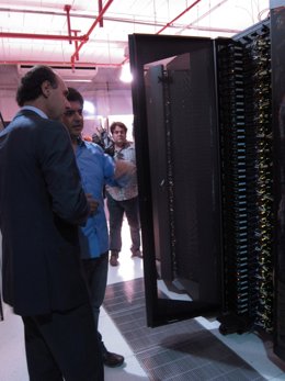 Ignacio Diego, Con El Nodo De Supercomputación Altamira