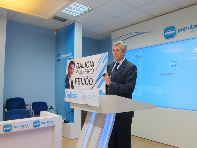 El Secretario General Del Ppdeg, Alfonso Rueda