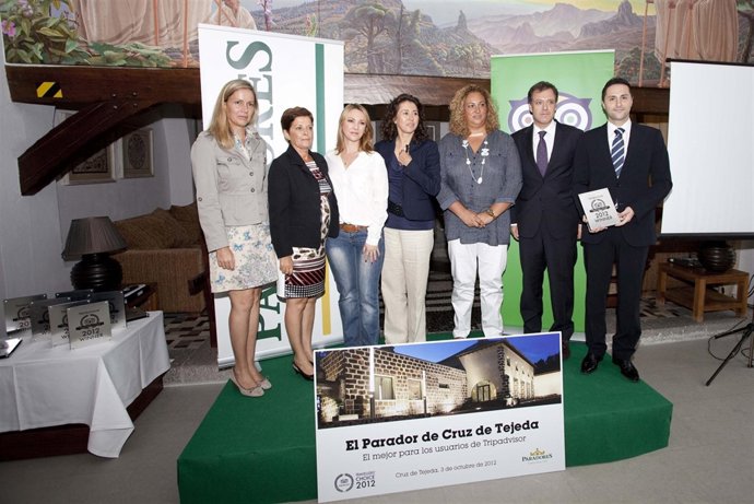 Acto TripAdvisor Paradores en el Parador de Tejeda