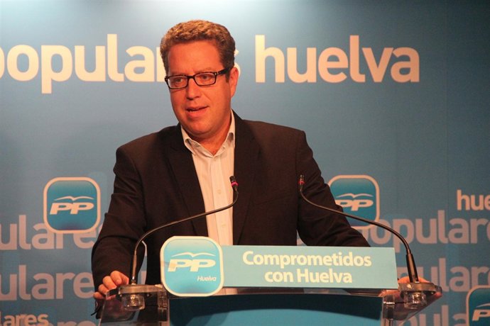 El dirigente popular en Huelva Francisco Riquel.