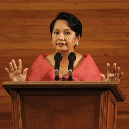 La presidenta del Gobierno de Filipinas Gloria Macapagal Arroyo