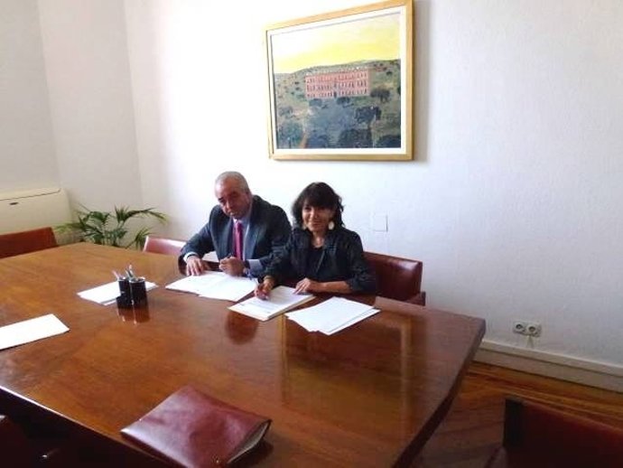Firma Convenio Palacio Ducal Cogolludo