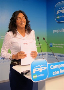 La Vicesecretaria De Políticas Sociales Del PP-A, Dolores López Gabarro
