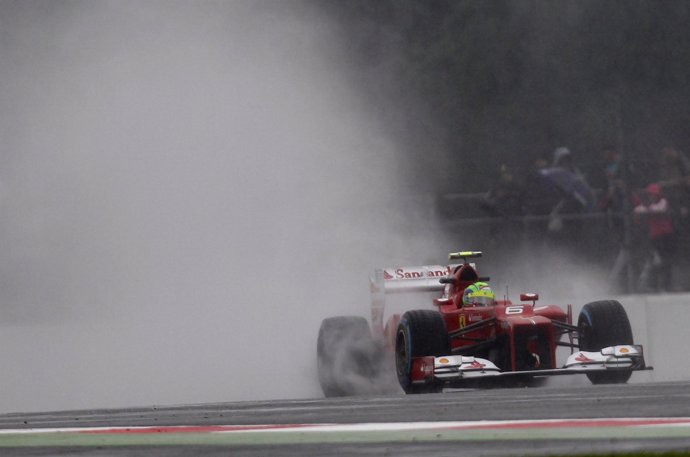 Felipe Massa Ferrari Silverstone GP Gran Bretaña libres