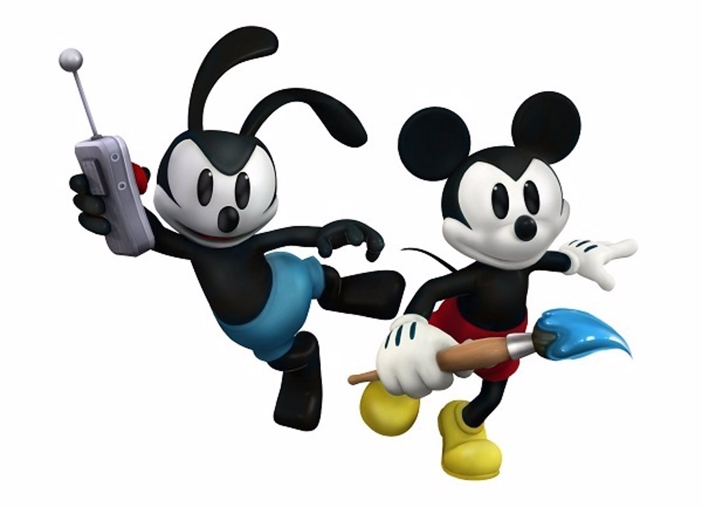 Mickey y Oswald, listos para formar equipo