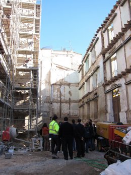 Visita a las obras de San Bartolomé
