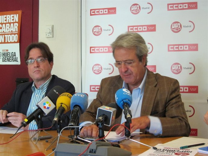 Los Secretarios Generales De UGT Y CC.OO De Madrid