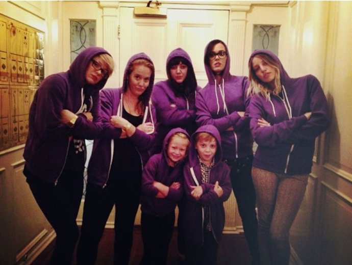 Katy Perry se viste como Justin Bieber 