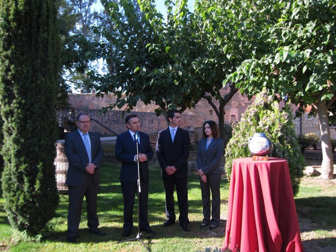 El presidente de la DPZ en el homenaje a Gregorio García Chueca