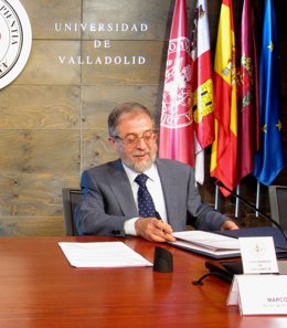 El Rector De La UVA, Marcos Sacristán