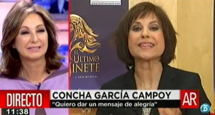 Concha García Campoy con Ana Rosa