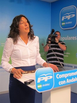 La Vicesecretaria De Políticas Sociales Del PP-A, Dolores López Gabarro