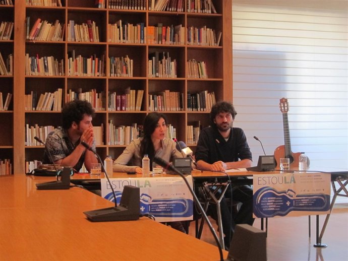 Presentación concierto Estou Lá, dentro de los Coloquios de la Lusofonía