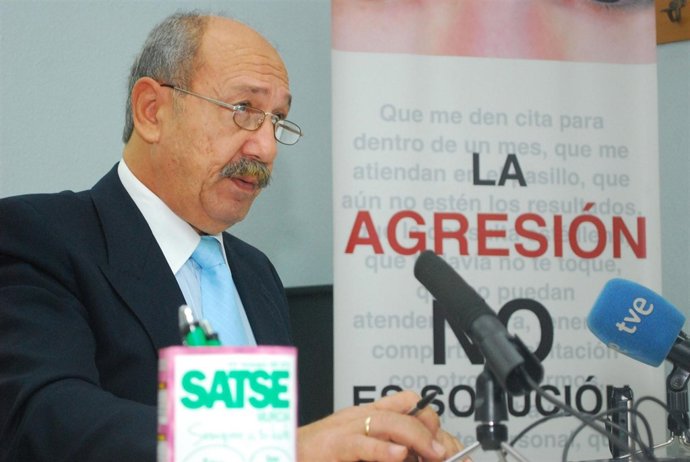 El secretario general autonómico de SATSE, José Antonio Blaya
