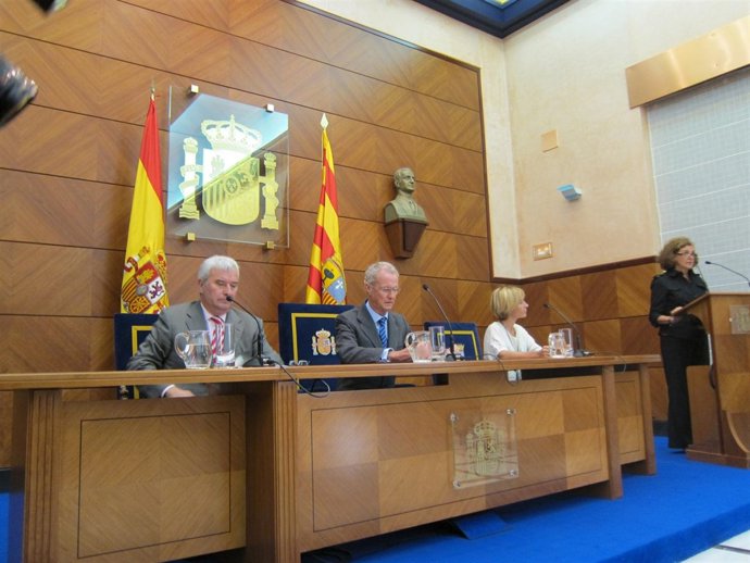 Acto de entrega de la Gran Cruz de la Real Orden de Reconocimiento Civil.