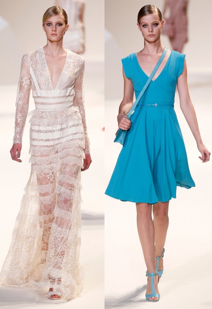 Desfile de Elie Saab en la Semana de la Moda de París 