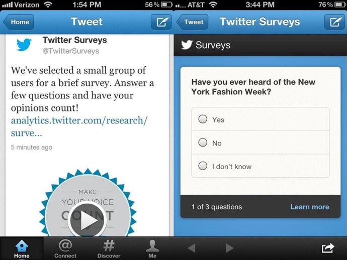 Twitter Surveys