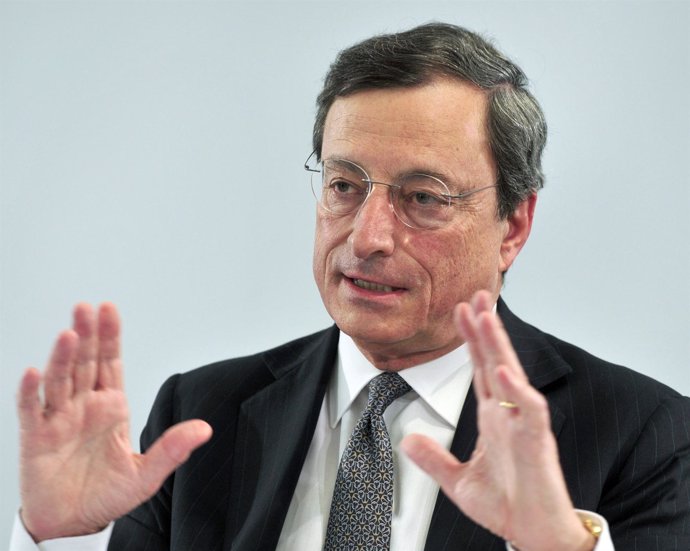 El presidente del Banco Central Europea, Mario Draghi