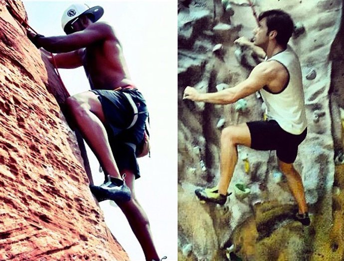 LEWIS HAMILTON Y DAVID BUSTAMANTE