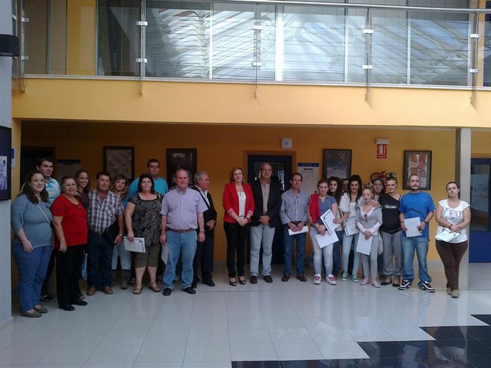 Participantes del proyecto Educa, Integra, Emplea de la Diputación de Sevilla