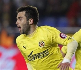 El delantero italiano Giuseppe Rossi