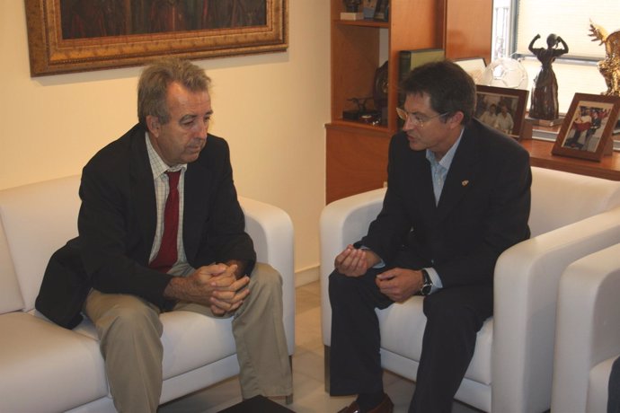 Cerdá se reúne con el alcalde de Lorca para evaluar daños por las lluvias