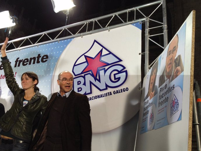 Apertura de campaña del BNG, Jorquera y Ana Pontón