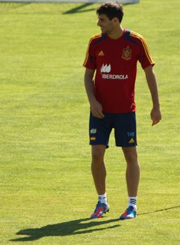 Javi Martinez Entrenamiento Selección Española
