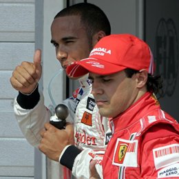 Hamilton y Massa