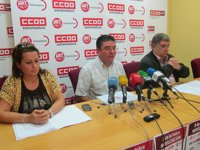 UGT y CCOO celebrarán el lunes en Mérida una concentración en defensa de la industria y el empleo en Extremadura