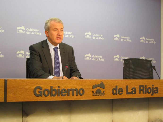Emilio del Río, portavoz del Gobierno riojano