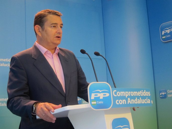 Antonio Sanz, Presidente Del PP De Cádiz