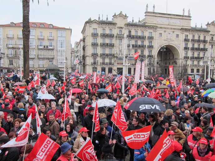 Manifestación Contra Reforma Laboral