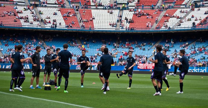 Real Valladolid En El Calderón Entrenamiento