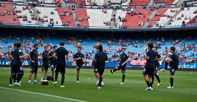 Real Valladolid En El Calderón Entrenamiento